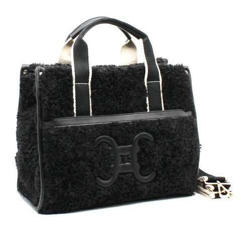 Moumoute Handtasche mit E - Logo - ModeEcho