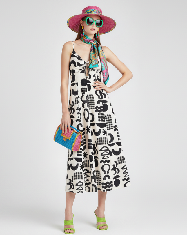 A-line Floral Dress, Dumbo