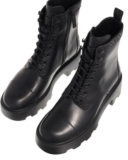 Tory Burch | T Monogram Lug Ankle Boot 65mm | Black | Damen