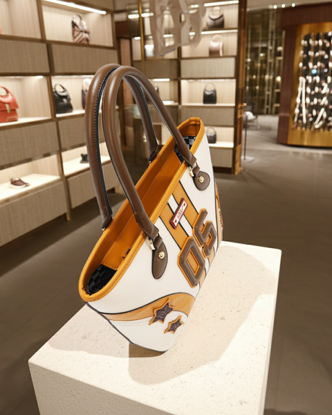 Shopper-Tasche VARSITY (Beige) – Nikky by Nicole Lee