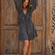 Alice Langarm Mini-Kleid