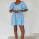 Andrea Babydoll Cotton Mini Dress (Sale)-7