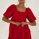 Andrea Babydoll Cotton Mini Dress (Sale)-6