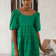 Andrea Babydoll Cotton Mini Dress (Sale)-5