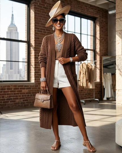 Damen Strickjacke GREENWICH New Collection FASHION CHIC