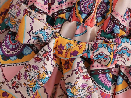Damen Sommerkleid PLAYA D'EN BOSSA Multicolor – New Collection IBIZA