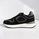 Plateau-Sneaker Schwarz – Nicole Lee