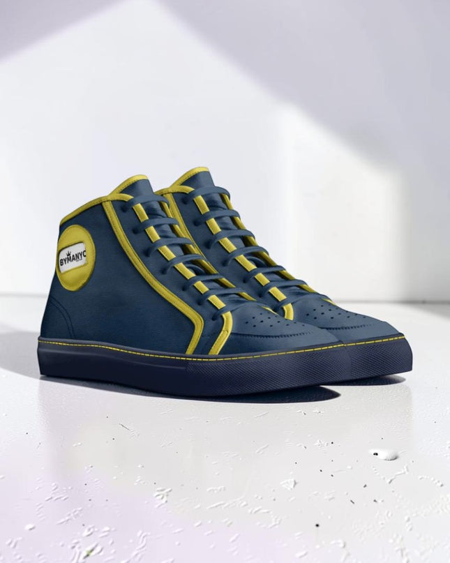 Vegane Sneakers UPPER EAST Azul – Unisex Eco Couture