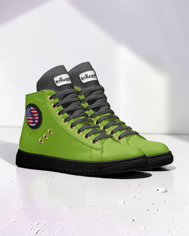 Vegane Sneakers FIFTH AVENUE Verde – Unisex Haute Couture
