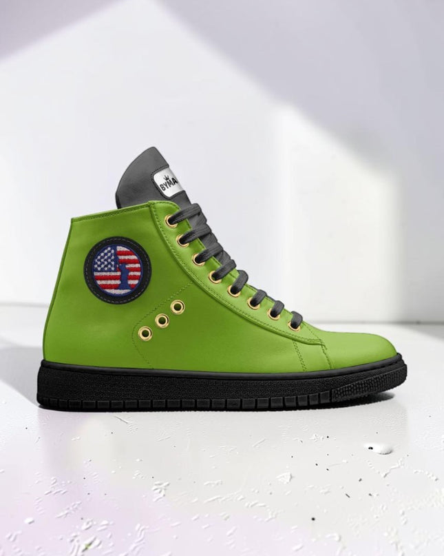 Vegane Sneakers FIFTH AVENUE Verde – Unisex Haute Couture
