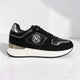 Plateau-Sneaker Schwarz – Nicole Lee