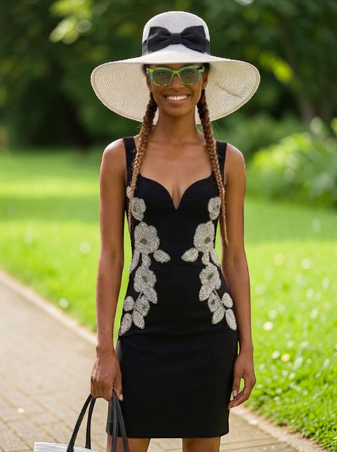 Damenkleid Elegant Schwarz UPPER EAST SIDE THE HAMPTONS BYMANYC ® New York