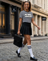 BYMANYC ® New York | Unisex T-Shirt | Black / White Stripe