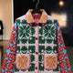 Kunstvolle Floral Gesteppte Eco-Jacke LIBERTY – BYMANYC ® New York