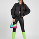 BUSHWICK Checkerboard Sequin Cropped Jacket BYMANYC ® New York-0