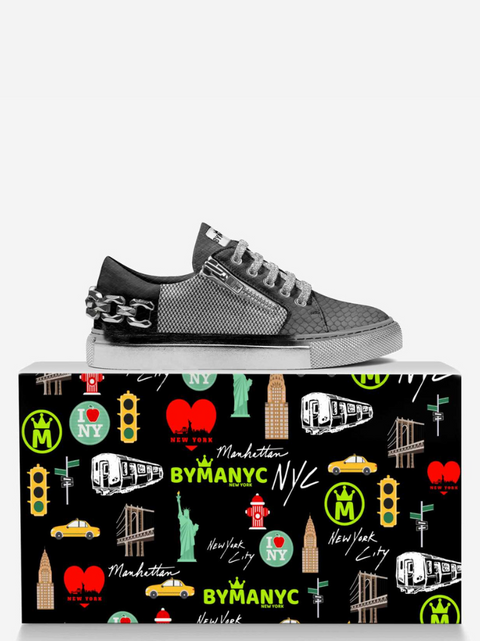 BYMANYC ® NYC Upper East Opulence: Timeless Vegan Luxury Sneakers-4