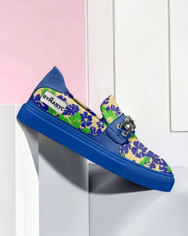 Vegane Sneakers CENTRAL PARK FLOW Azul – Unisex