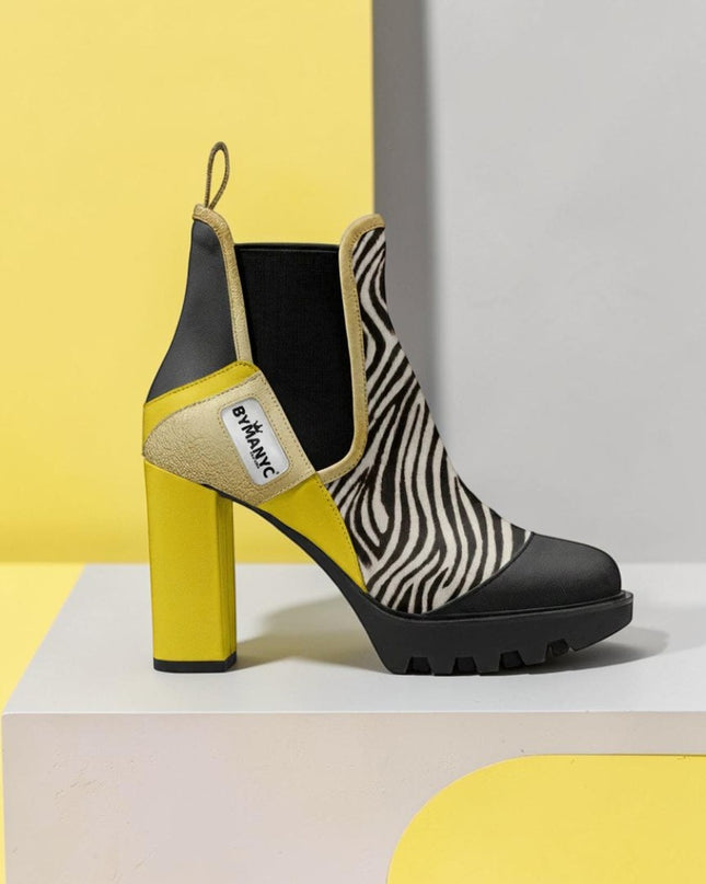 Veganer Elastic Designer Boot Urban Black