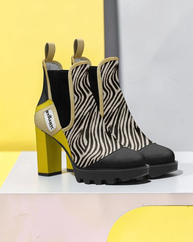 Veganer Elastic Designer Boot Urban Black