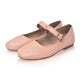 Belle Rose Mary Jane Leather Flats-2