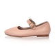Belle Rose Mary Jane Leather Flats-1