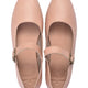 Belle Rose Mary Jane Leather Flats-3