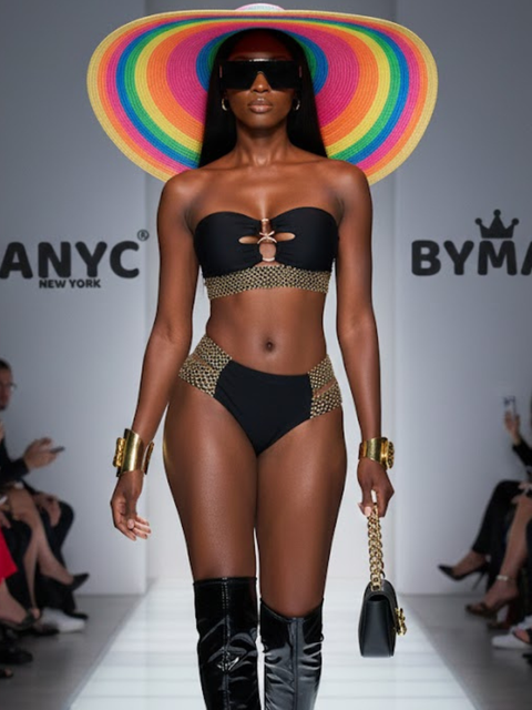 Bikini WALL STREET – NYFW New Collection BYMANYC ® New York