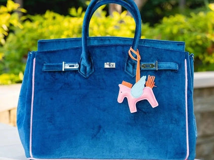"The London" Samt - Tragetasche von Malibu Sugar - ModeEcho