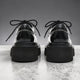 Versatile Chunky Round-Toe Leather Shoes