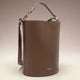 BURBERRY BUCKET LEATHER BAG MD BROWN - ModeEcho