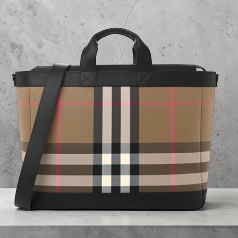 BURBERRY ORMOND TOTE BAG TOUPE - ModeEcho