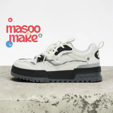 Reve Suede Trimmed Sneakers