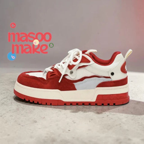 Reve Suede Trimmed Sneakers