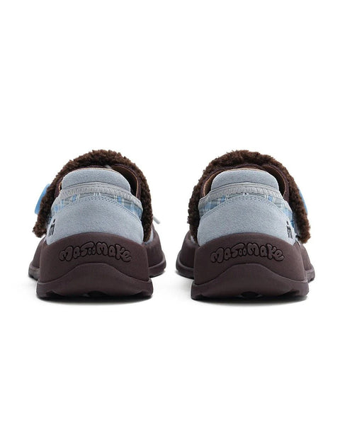 Plaid Strap - on Lace - Up Sneakers - ModeEcho