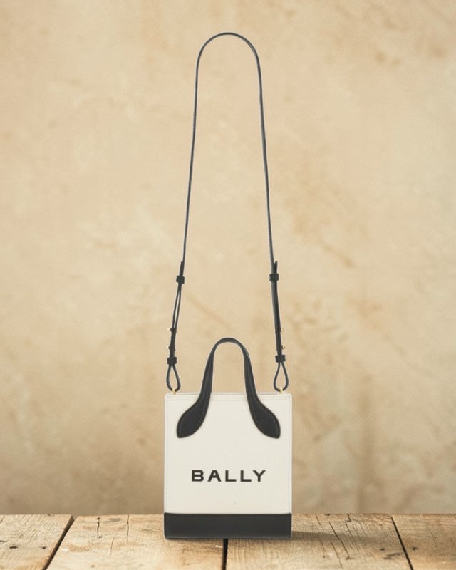 BALLY Mini Tote Bag Bar Keep On