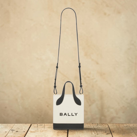 BALLY Mini Tote Bag Bar Keep On