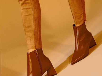 Mangará Mabea Leder-Stiefeletten