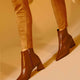 Mangará Mabea Leder-Stiefeletten