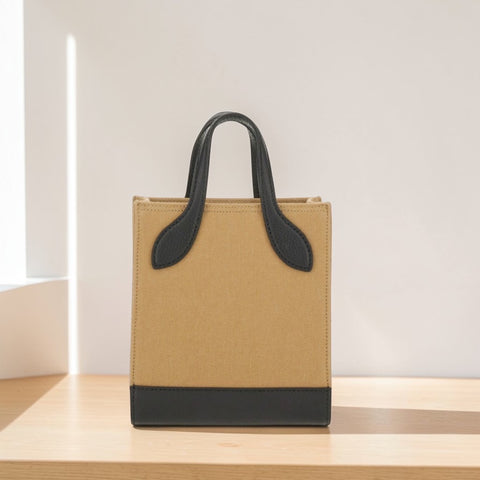 BALLY Mini Tote Bag Bar Keep On beige