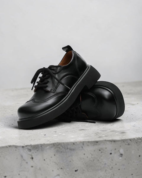 Leather Derby Lace Ups