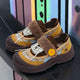 Plaid Strap-on Lace-Up Sneakers