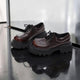 Versatile Chunky Round-Toe Leather Shoes
