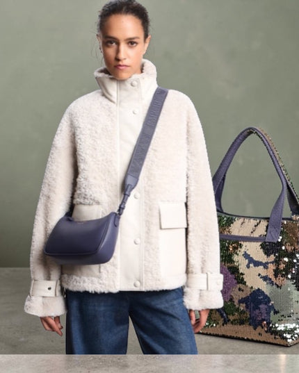 EMPORIO ARMANI Crossbody Bag - Purple - ModeEcho