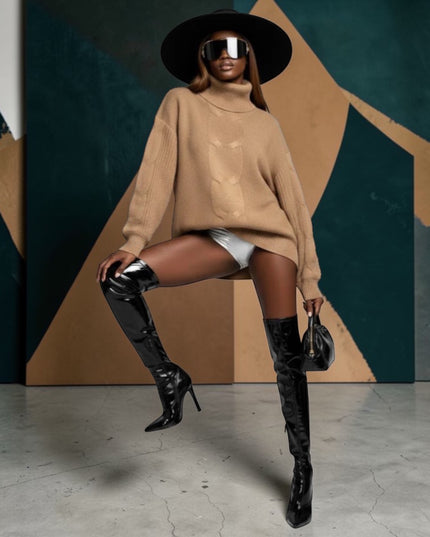 Women's Knit Sweater CENTRAL PARK NYFW New Colecction BYMANYC ® New York - ModeEcho