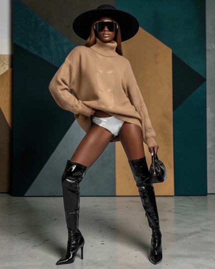 Women's Knit Sweater CENTRAL PARK NYFW New Colecction BYMANYC ® New York - ModeEcho