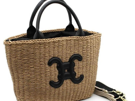 CC - Logo - Baumwolltasche mit Kettenschulterriemen - ModeEcho