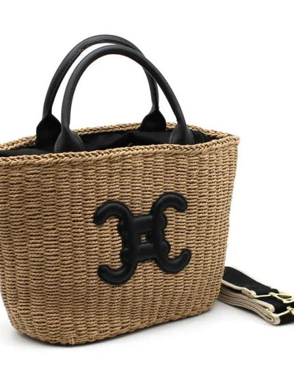 CC - Logo - Baumwolltasche mit Kettenschulterriemen - ModeEcho