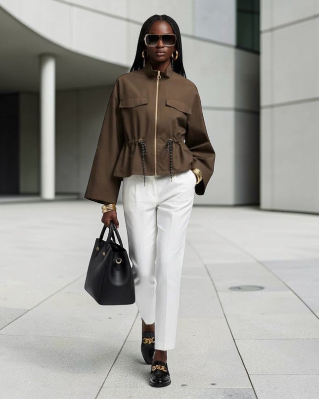 Women's Eco Jacket JACKSON HEIGHTS NY CITY Collection BYMANYC ® New York - ModeEcho