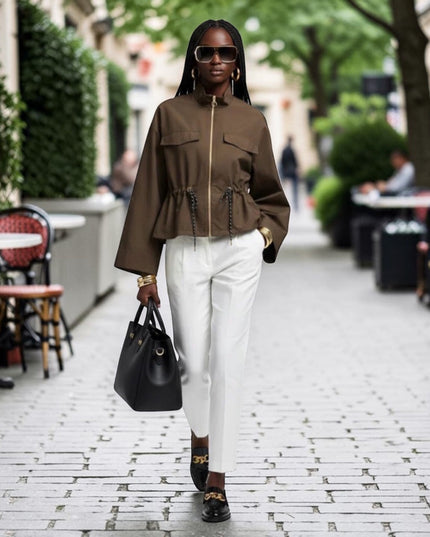 Women's Eco Jacket JACKSON HEIGHTS NY CITY Collection BYMANYC ® New York - ModeEcho