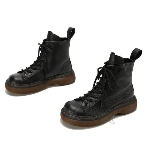 Versatile Platform Martin Boots - ModeEcho